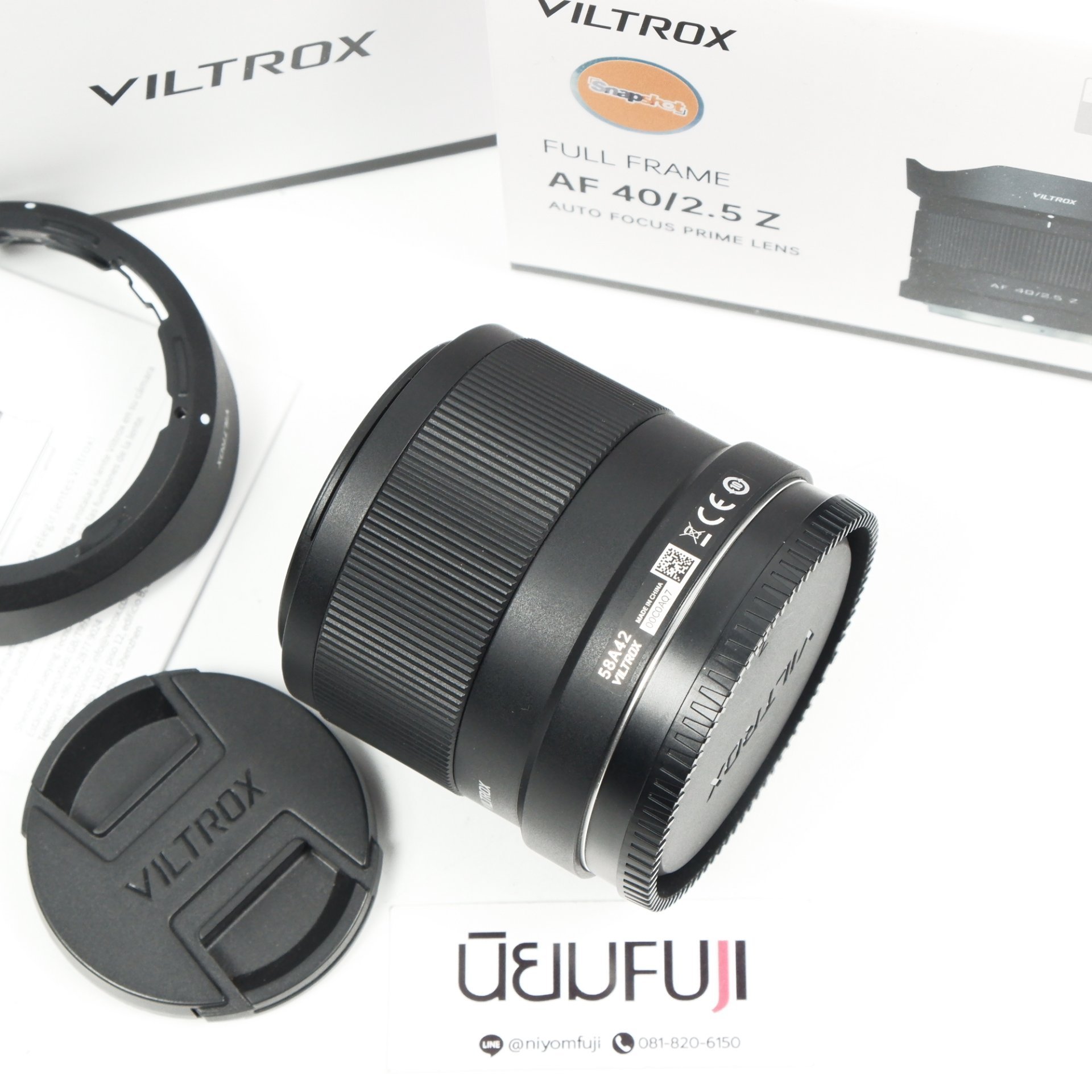 VILTROX AF40mm F2.5 Z มือสอง