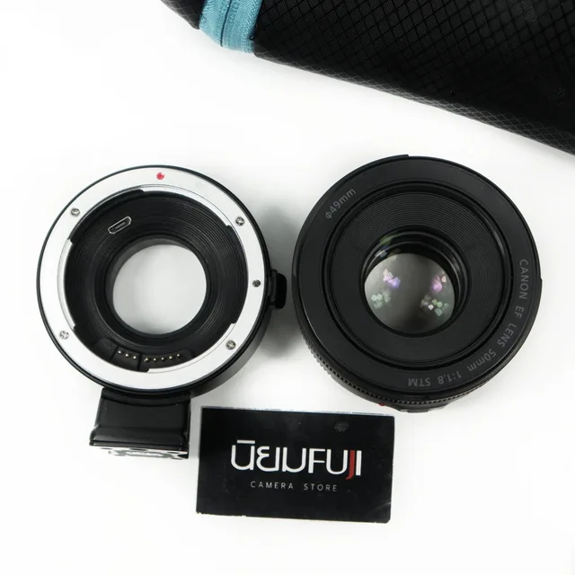 EF50mm F1.8+Adapter EF-FX